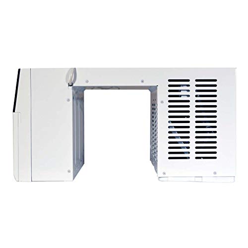 Soleus Air Exclusive 6,000 BTU Energy Star First Ever Over The Window Sill Air Conditioner Revolutionary Safety Class and Whisper Quiet, Keep a Clear View Through Your Window, With WiFi, Google Home, and Alexa (Fits up to 11" Wide Window Sill)