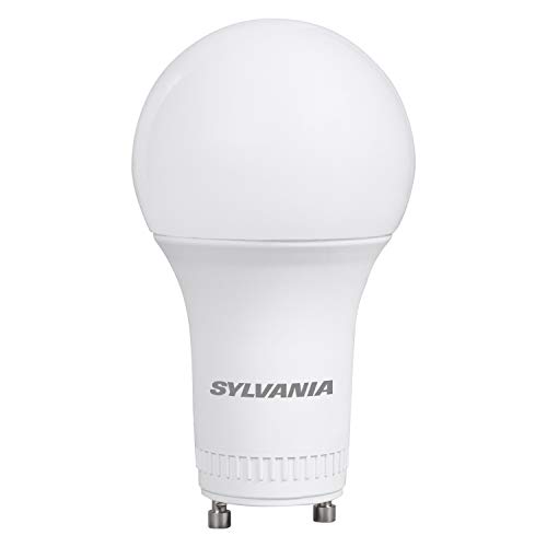 SYLVANIA LED Light Bulb, 60W Equivalent A19, Efficient 8.5W, GU24 Bi-Pin Base, Frosted Finish, 800 Lumens, Daylight - 1 Pack (78107)