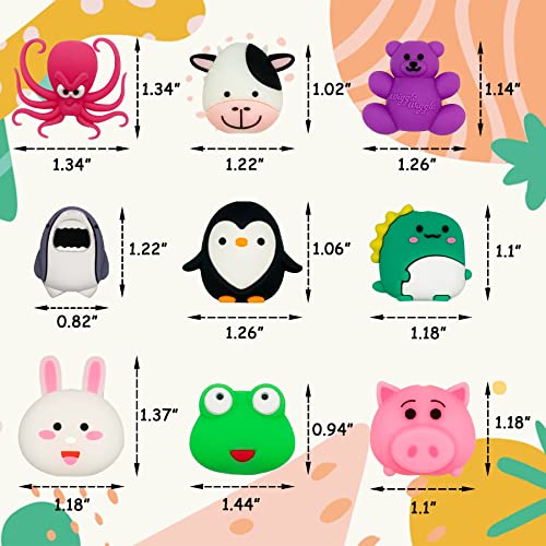 ZAKVOOR 20 Pack Cute Animals Bite USB Charger Protector for iPhone iPad Cable, Charging Protector and Cord Holder, Charging Cable Saver Phone Accessory Cable Buddies