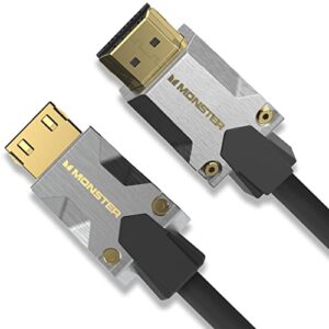monster m-series certified premium hdmi cable 2.0, features 4k ultra hd at 60hz refresh rate, duraflex jacket, and triple layer shielding, 22.5 gbps – 16.4 ft