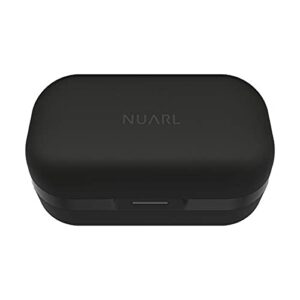 NUARL N6 Pro2 TWS True Wireless Stereo Earphones Earbuds Bluetooth5.2 Gaming Mode Lowdelay Mode 10hr Playback aptX Adaptive aptX AAC SBC HDSS IPX4 multipoint N6PRO2-TB(Triple Black)