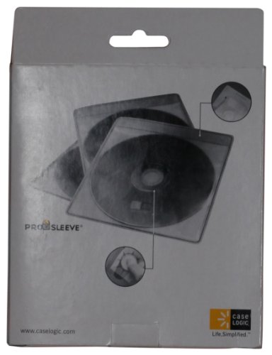 Case Logic CDS-120 120 Capacity CD ProSleeve Pages (White)