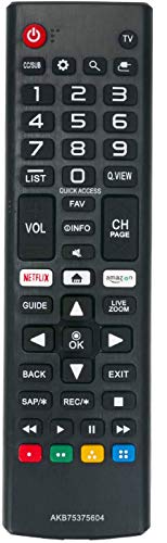 AKB75375604 Replaced Remote for LG Smart TV