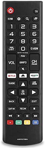 AKB75375604 Replaced Remote for LG Smart TV