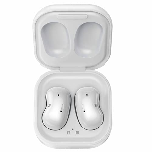 Urbanx Street Buds Live True Wireless Earbud Headphones for Samsung Galaxy Note10 Lite - Wireless Earbuds w/Hands Free Controls - White (US Version with Warranty)