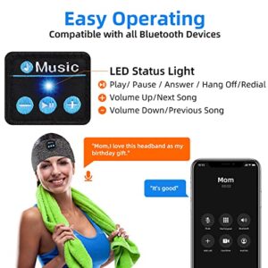 LeekaoWee 2023New Sleep Headset, Bluetooth Sports Sleep Headset, with Ultra-Thin high-Definition Stereo Speakers, Suitable for Sleep, Sports, Jogging, Yoga, Insomnia, air Travel etc.FD3