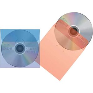 Maxell CD/DVD Keeper Sleeves - Color (25 Pack)