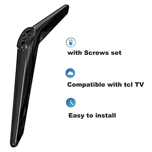 Base Stand for TCL Smart Tv - 24” 32” 40” 49” 50” 32S305 32S301 32S325 32S303 32S4610R 32S3850 32S3850A 32S3850B 32S3850P 32S3700 32FS4610R