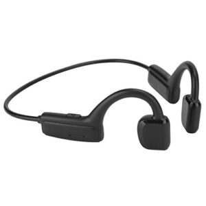 Bone Conduction Headphones, Open Ear Wireless Bluetooth 5.1 Earbuds Stereo Sport Waterproof Sweatproof Earphone Conducting Headset Exercise Gym Workout Running Hiking Driving Cycling Running Climbing