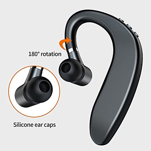 D-GROEE Earbud Surround Sound Effect Intelligent Noise Cancelling Portable Bluetooth-Compatible Sports Gaming Ear Hook Eabud Phone Accessories A