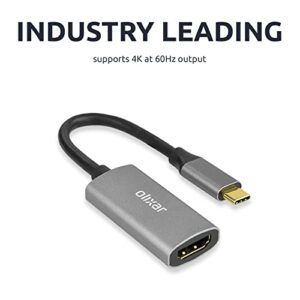 Olixar USB C to HDMI Adapter 4K for Smartphone, Laptop, MacBook and More - Display Your Device Screen on Your TV, Monitor or Projector in up to 4k @ 60Hz Resolution