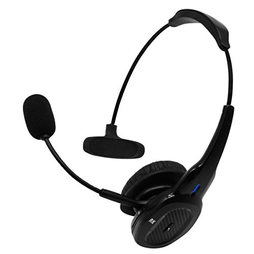 RoadKing RKING940 Premium Noise-Canceling Bluetooth Headset with Mic for Hands-Free