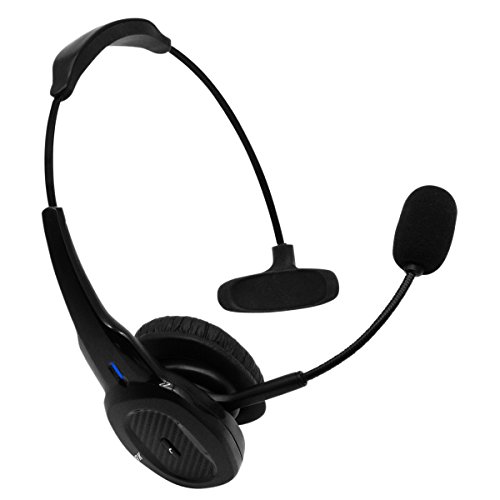 RoadKing RKING940 Premium Noise-Canceling Bluetooth Headset with Mic for Hands-Free