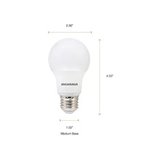 LEDVANCE LightSHIELD A19 Germicidal LED Light Bulb, 8.5W=60W, 10 yr, 800 lm, 2700K, Soft White - 4 Pack (41066)