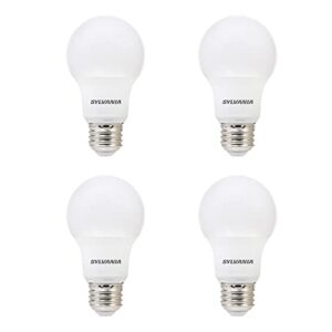 ledvance lightshield a19 germicidal led light bulb, 8.5w=60w, 10 yr, 800 lm, 2700k, soft white – 4 pack (41066)