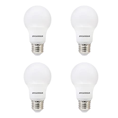 LEDVANCE LightSHIELD A19 Germicidal LED Light Bulb, 8.5W=60W, 10 yr, 800 lm, 2700K, Soft White - 4 Pack (41066)