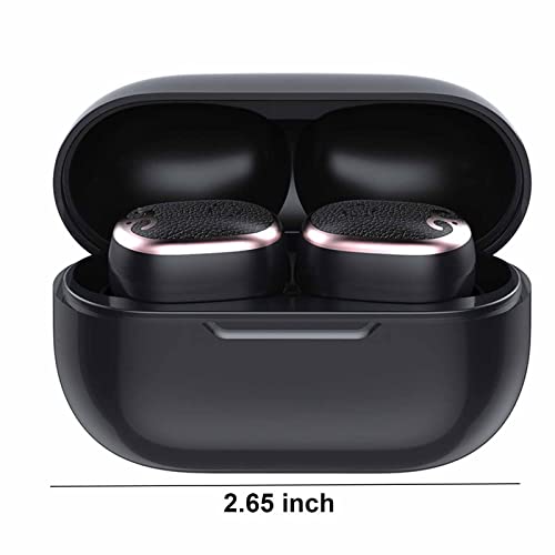 Bluetooth 5.0 Wireless Earbuds with Wireless Charging Case,Stereo Headphones in Ear Built in Mic Headset Premium Sound with Deep Bass for Sports/Working
