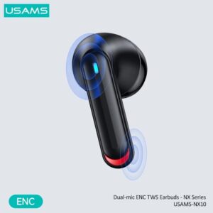 USAMS-NX10 Dual-mic ENC TWS Earbuds - NX Series BT5.2