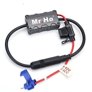 Mr.Ho Car Radio Antenna FM AM Signal Amplifier Booster 12V for Marine Car Boat Truck RV