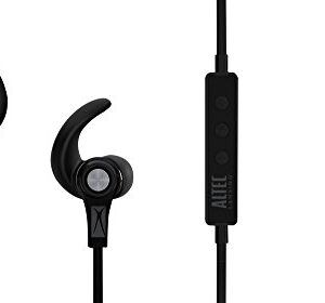 Altec Lansing MZX856-BLK Bluetooth Active Earbuds, Black