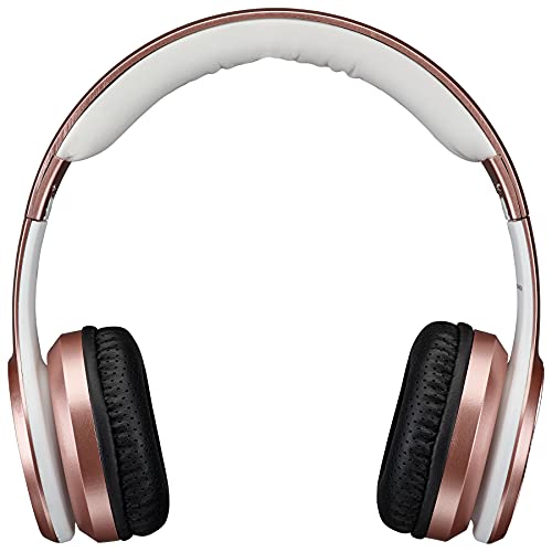 iLive Bluetooth Wireless Headphones, Built-in Microphone, Rose Gold (IAHB239RGD)