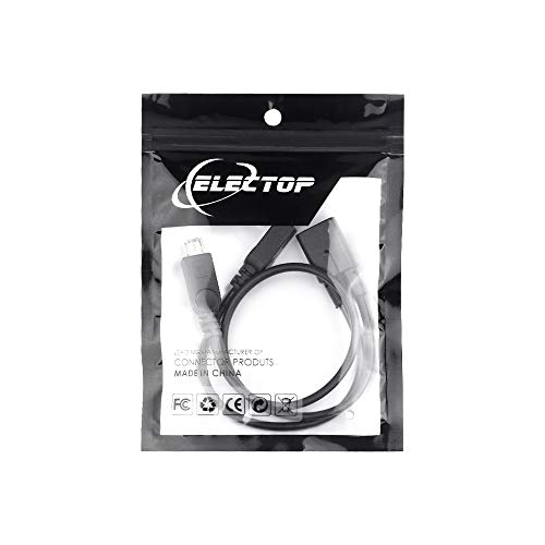 ELECTOP Micro USB Female to 2 Micro USB Male Splitter Cable