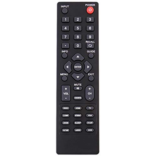 DX-RC02A-12 Replacement Remote Control fit for Dynex TV DX-32L100A13 DX-15E220A12 DX-19E220A12 DX-37L130A11 DX-46L261A12 DX-46L262A12 DX-19L150A11 DX-32L200A12 DX-32L221A12 DX-22L150A11 DX-24L150A11