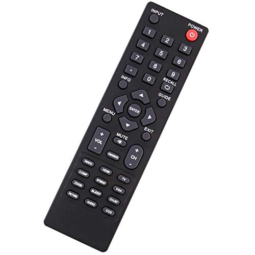 DX-RC02A-12 Replacement Remote Control fit for Dynex TV DX-32L100A13 DX-15E220A12 DX-19E220A12 DX-37L130A11 DX-46L261A12 DX-46L262A12 DX-19L150A11 DX-32L200A12 DX-32L221A12 DX-22L150A11 DX-24L150A11