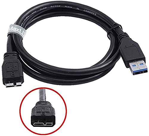 6Feet USB 3.0 Data Cable Cord for Western Digital WD My Book External Hard Drive