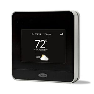 carrier cor 7-day programmable wi-fi thermostat with energy reports model 21026670