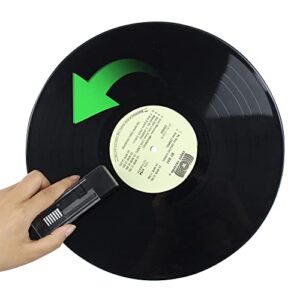 Vinyl Record Cleaning Kit, Anti Static Velvet Brush Vinyl Records LPs Stylus Cleaner Brush - Best Cleaning Vinyl Records, to Remove Dust Static Particles