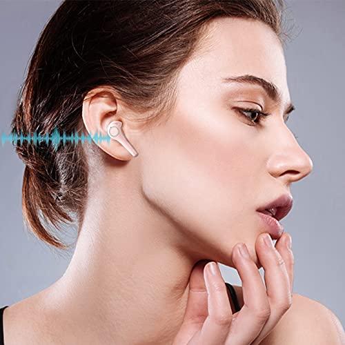 Bluetooth Headphones Wireless Earbuds with Lightning Charging Case,Spatial Audio,Sweat and Water Resistant,Bluetooth 5.0 Sports Earphones with Microphone for Calls