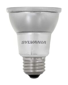 sylvania led par20 flood light bulb, 50w equivalent efficient 7w, 500 lumen, medium base, dimmable, 3000k, natural white – 24 pack (40216)