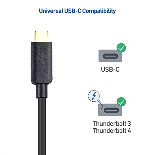 Cable Matters USB C to Micro USB 3.0 Cable 3.3 ft with 10 Gbps Data Transfer (USB C to Micro B 3.0, USB C Hard Drive Cable) in Black