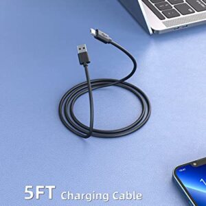 Replacement 5Ft(1.5M) Micro USB Charger Cord Fit for JBL Flip 4 3 2 Charge 3 2 2+ Plus Pulse 3 2 GO GO2 Trip Bluetooth Speaker AC Adapter Power Supply Cable