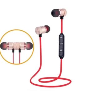 Bluetooth Bass Boosted Earbud Headphones Necklace Earbuds Headset Earphones Multi Button Volume Control Dashboard Used for Outdoors Working Out Relaxing, Talking in Business Meeting Etc.