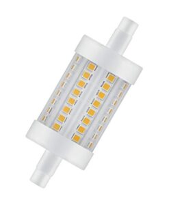 osram led star line r7s / led tube: r7s, 8 w, 75 w replacement for, clear, warm white, 2700 k, / pack of 10