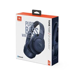 JBL TUNE 700BT - Wireless Over-Ear Headphones - Blue