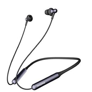 1MORE Stylish Bluetooth Headphone Wireless Bluetooth 4.2 Earphone with Microphone, Dual Dynamic Driver In-Ear Wireless Earphones Neckband, Volume Control, Fast Charge, 6H Battery Life, E1024BT Black