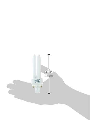 Sylvania 21117 Compact Fluorescent 2 Pin Double Tube 2700K, 13-watt