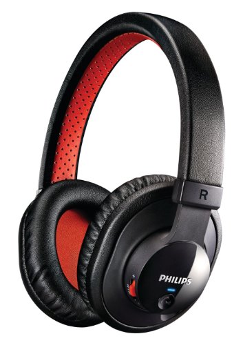 Philips SHB7000/28 Bluetooth Stereo Headset, Black