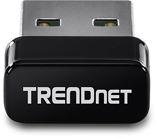 TRENDnet - TEW-808UBM Micro AC1200 Wireless USB Adapter, MU-MIMO, Dual Band Support 2.4GHz/5GHz, Supports Windows/Mac, TEW-808UBM Black