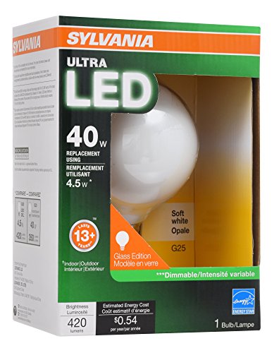 LEDVANCE 75317 Sylvania Ultra LED Bulb, Soft White