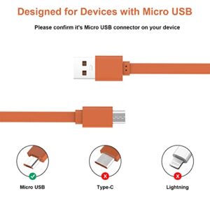 Arzweyk Replacement Tour Flat Charging Power Cable Cord for JBL Charge 2, Pulse 2, Flip 2, Flip 3, Pulse, Clip Plus, Clip, Micro II, Micro, Trip, Charge, Charge 2 Plus Speaker (100CM)