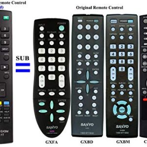 New Remote GXFA GXBD GXBM CS-90283-1T fit for Sanyo LCD TV DP19648 DP26640 DP26648 DP26649 DP32648 DP32649 DP37649 DP37819 DP39842 DP39843 DP39E23 DP26647 DP26746 DP32647 DP32746 DP37647 DP42545