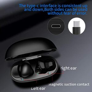 Rocxf Latest Upgrade Bluetooth 5.2 True Wireless Earbuds with Led Display Charging Case Waterproof Earbuds 30 Hours Playtime Built-in Mic Earbuds Hifi Premium Sound Headphones with Deep Bass for Sport