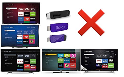 Amaz247 Standard IR Remote for Roku 1,2,3,4 (HD, LT, XS, XD), Roku Express, Roku Premiere, Roku Ultra; NOT for Roku Stick NOT for Roku TV NO TV Power Button and Volume Button