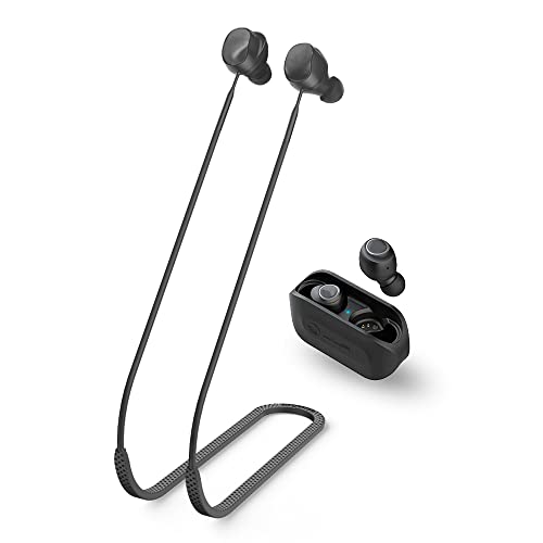 smaate Anti-Lost Strap Compatible with JLab GO AIR Wireless Earbuds, Soft Silicone Cord for Anti-Falling During Sports