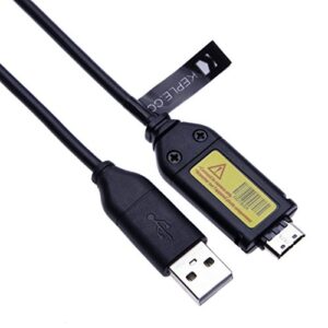 usb cable for samsung digital camera p1000, p800, pl10, pl100, pl101, pl120, pl121, pl150, pl151, pl170, pl171, pl20, pl200, pl201 replacement for suc-3 suc-5 suc-7 data & charge cord