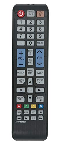 New AA59-00785A Replaced Remote fit for Samsung Plasma TV UN24H4000AF UN28H4000AF UN28H4000AFXZA UN32JH4005FXZP UN40H4005AF UN48H4005AF UN48H4005AFXZA UN58H5005AFXZA LT24D310NHL/ZA PN43F4500